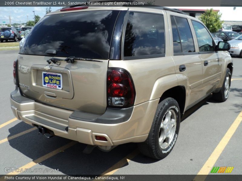 Sandstone Metallic / Light Cashmere/Ebony 2006 Chevrolet TrailBlazer LS 4x4