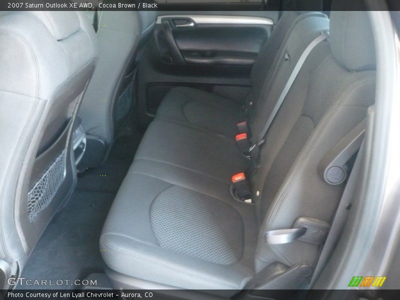 Cocoa Brown / Black 2007 Saturn Outlook XE AWD