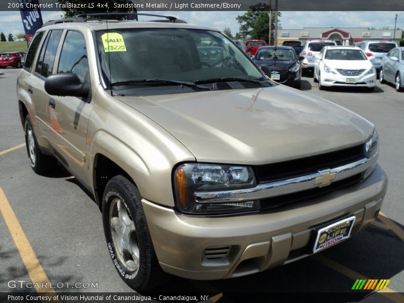 Sandstone Metallic / Light Cashmere/Ebony 2006 Chevrolet TrailBlazer LS 4x4