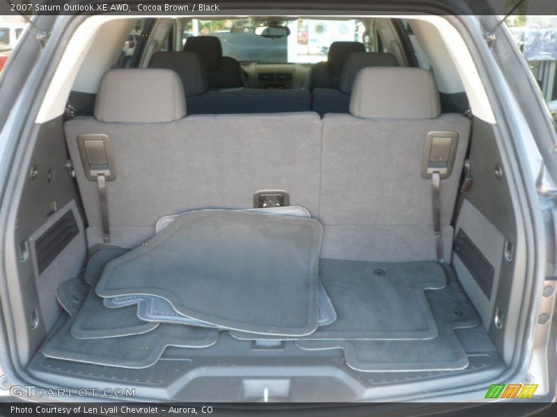  2007 Outlook XE AWD Trunk