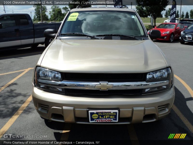Sandstone Metallic / Light Cashmere/Ebony 2006 Chevrolet TrailBlazer LS 4x4
