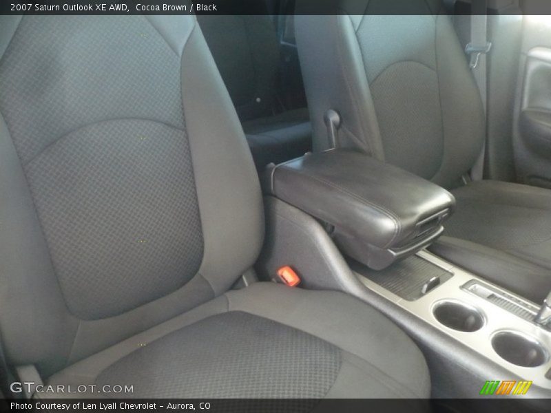 Cocoa Brown / Black 2007 Saturn Outlook XE AWD