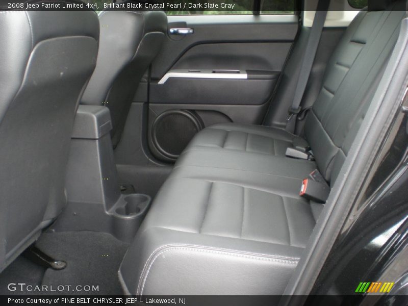 Brilliant Black Crystal Pearl / Dark Slate Gray 2008 Jeep Patriot Limited 4x4