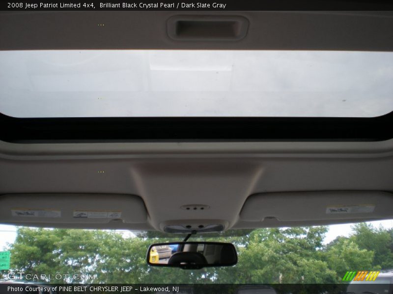 Brilliant Black Crystal Pearl / Dark Slate Gray 2008 Jeep Patriot Limited 4x4