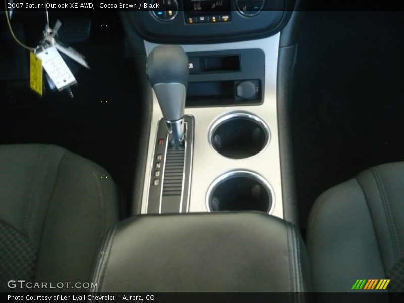 Cocoa Brown / Black 2007 Saturn Outlook XE AWD