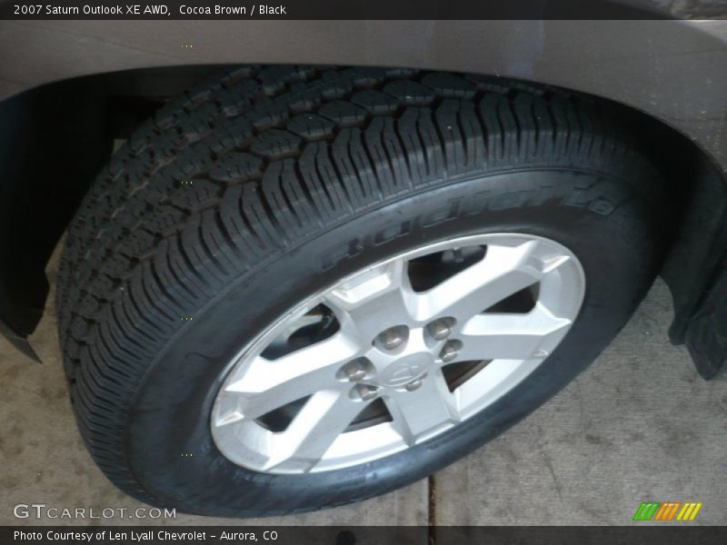 Cocoa Brown / Black 2007 Saturn Outlook XE AWD