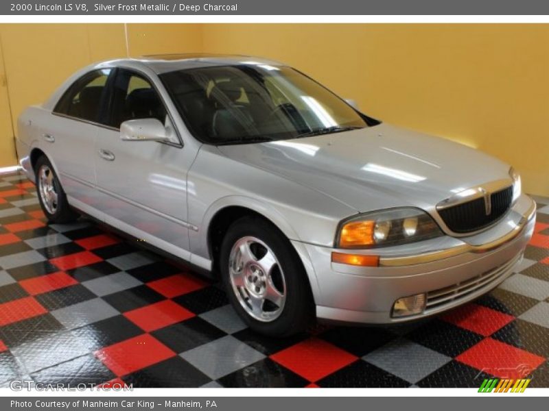 Silver Frost Metallic / Deep Charcoal 2000 Lincoln LS V8
