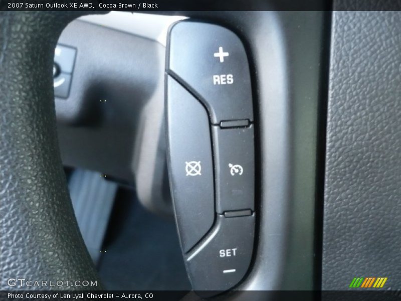 Controls of 2007 Outlook XE AWD