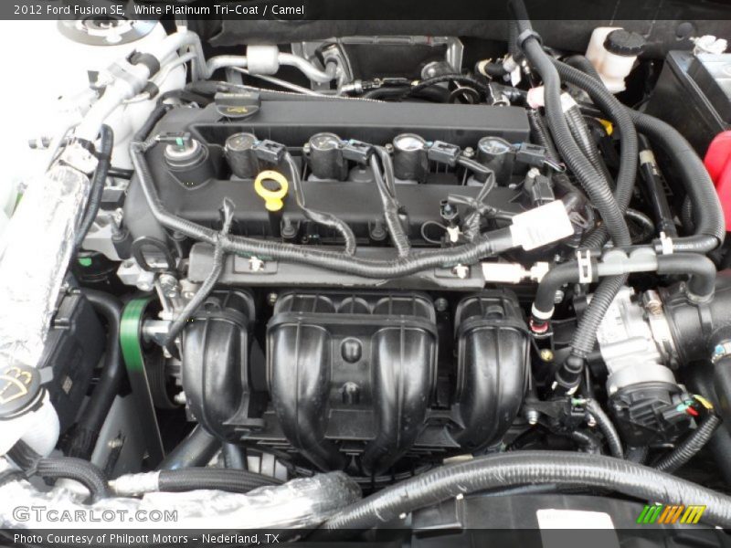  2012 Fusion SE Engine - 2.5 Liter DOHC 16-Valve VVT Duratec 4 Cylinder