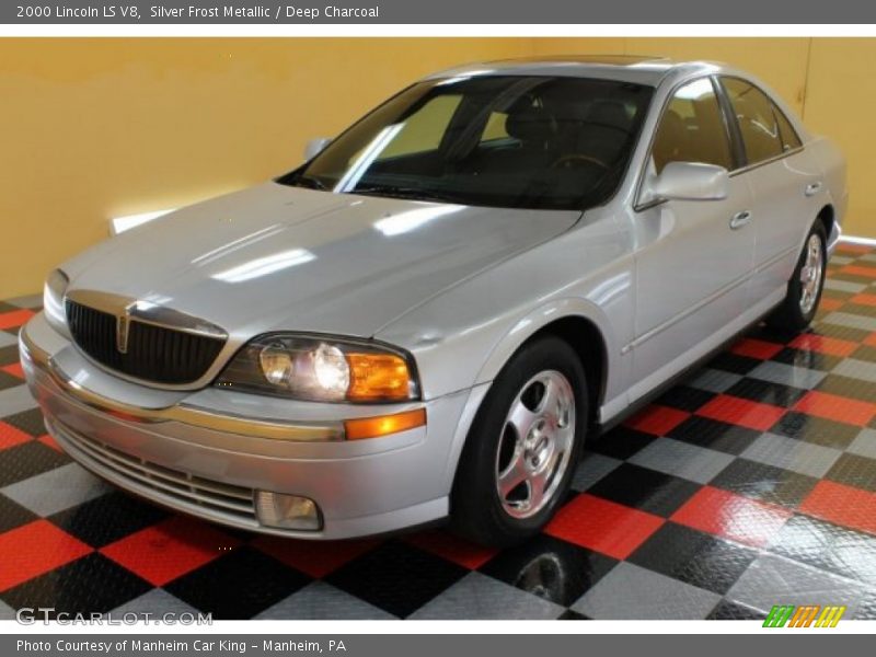 Silver Frost Metallic / Deep Charcoal 2000 Lincoln LS V8