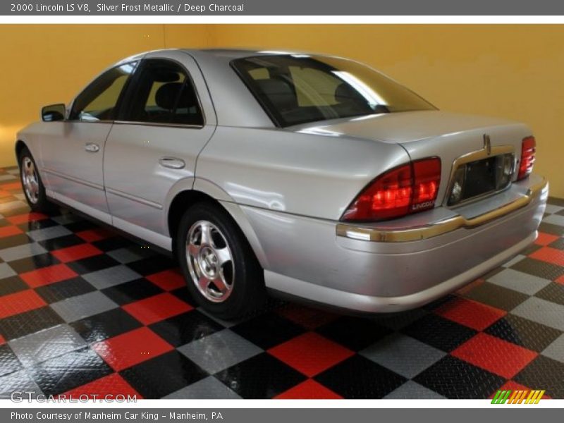 Silver Frost Metallic / Deep Charcoal 2000 Lincoln LS V8