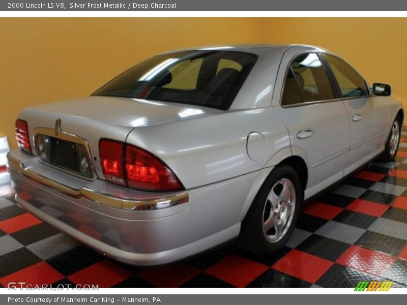 Silver Frost Metallic / Deep Charcoal 2000 Lincoln LS V8