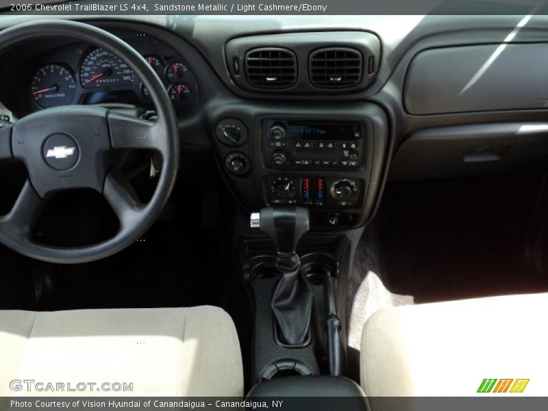 Sandstone Metallic / Light Cashmere/Ebony 2006 Chevrolet TrailBlazer LS 4x4