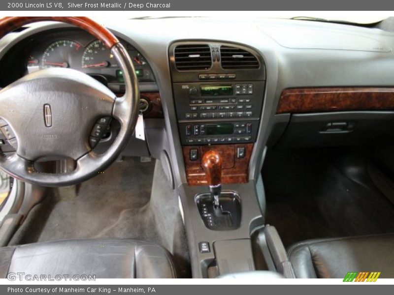 Silver Frost Metallic / Deep Charcoal 2000 Lincoln LS V8