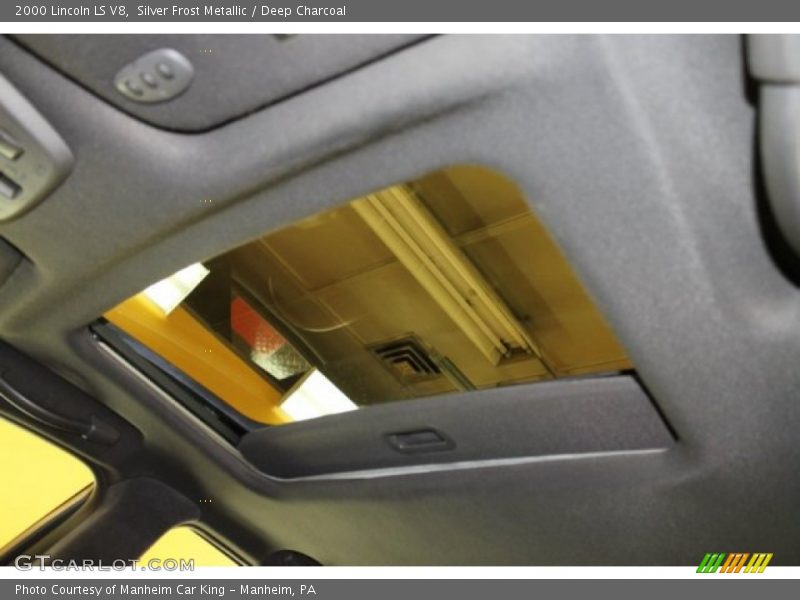 Silver Frost Metallic / Deep Charcoal 2000 Lincoln LS V8