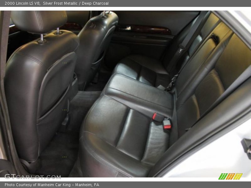 Silver Frost Metallic / Deep Charcoal 2000 Lincoln LS V8