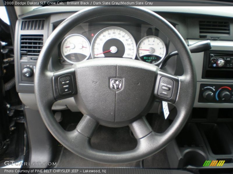  2008 Dakota SLT Crew Cab Steering Wheel