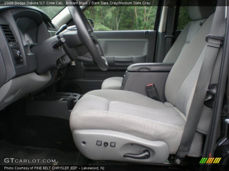  2008 Dakota SLT Crew Cab Dark Slate Gray/Medium Slate Gray Interior
