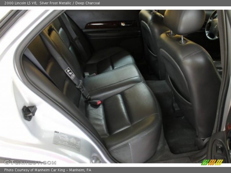 Silver Frost Metallic / Deep Charcoal 2000 Lincoln LS V8