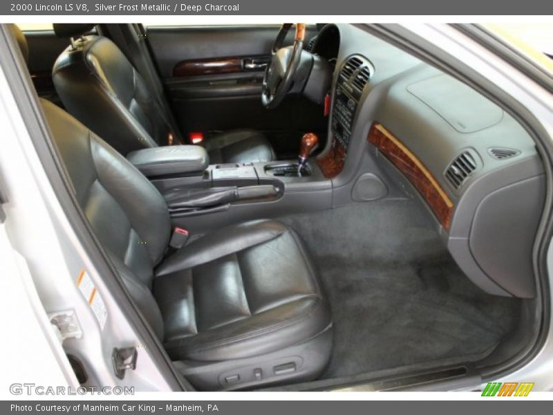 Silver Frost Metallic / Deep Charcoal 2000 Lincoln LS V8