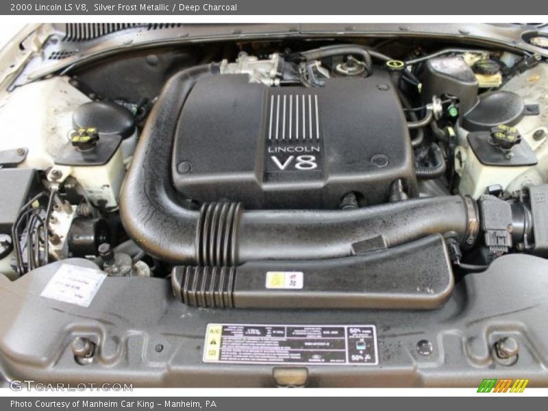 Silver Frost Metallic / Deep Charcoal 2000 Lincoln LS V8