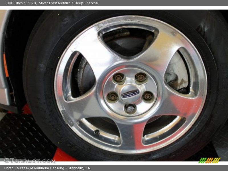 Silver Frost Metallic / Deep Charcoal 2000 Lincoln LS V8