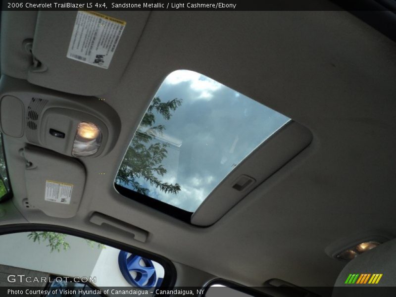 Sandstone Metallic / Light Cashmere/Ebony 2006 Chevrolet TrailBlazer LS 4x4
