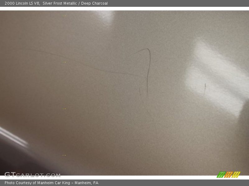 Silver Frost Metallic / Deep Charcoal 2000 Lincoln LS V8