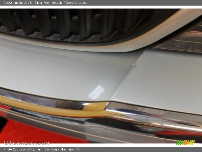 Silver Frost Metallic / Deep Charcoal 2000 Lincoln LS V8