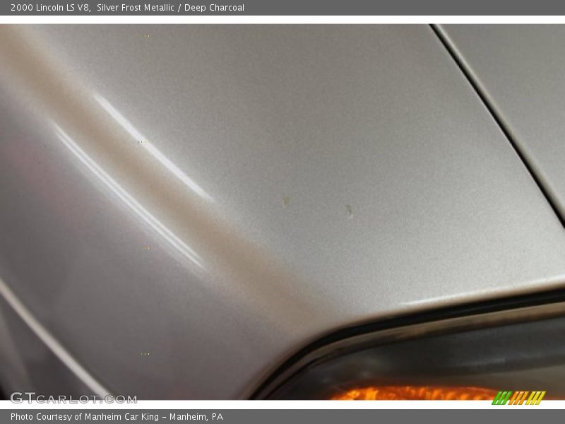 Silver Frost Metallic / Deep Charcoal 2000 Lincoln LS V8