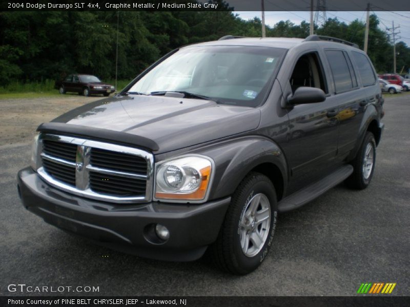 Graphite Metallic / Medium Slate Gray 2004 Dodge Durango SLT 4x4