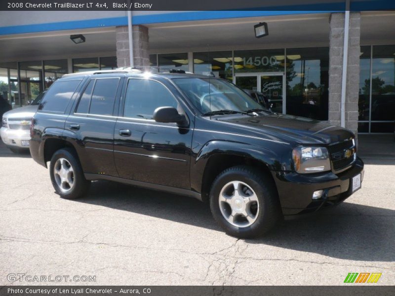 Black / Ebony 2008 Chevrolet TrailBlazer LT 4x4