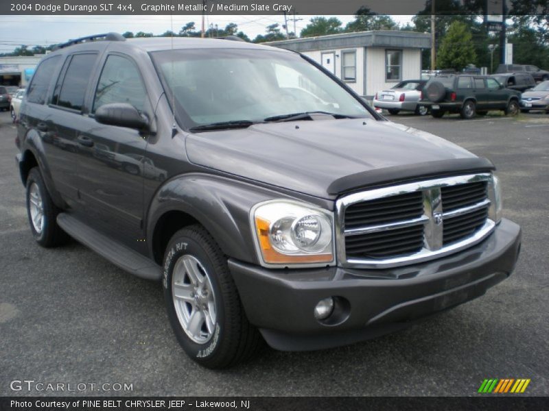 Graphite Metallic / Medium Slate Gray 2004 Dodge Durango SLT 4x4