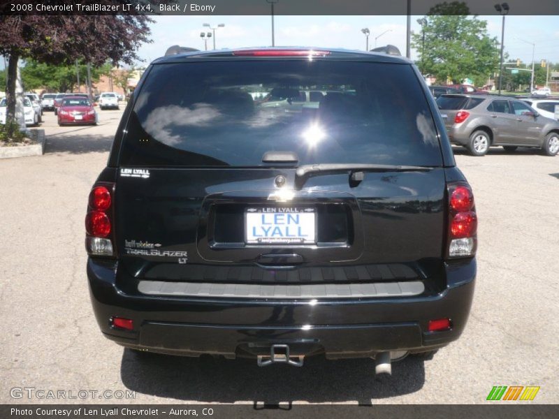 Black / Ebony 2008 Chevrolet TrailBlazer LT 4x4