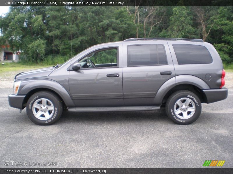 Graphite Metallic / Medium Slate Gray 2004 Dodge Durango SLT 4x4