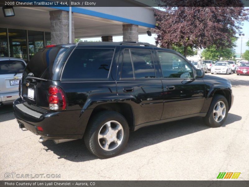 Black / Ebony 2008 Chevrolet TrailBlazer LT 4x4