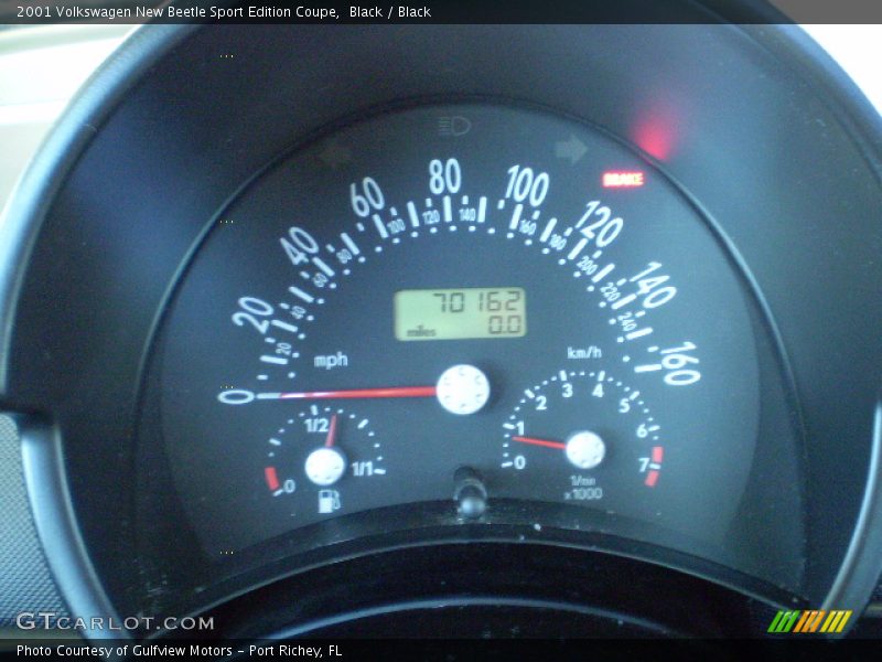 Black / Black 2001 Volkswagen New Beetle Sport Edition Coupe