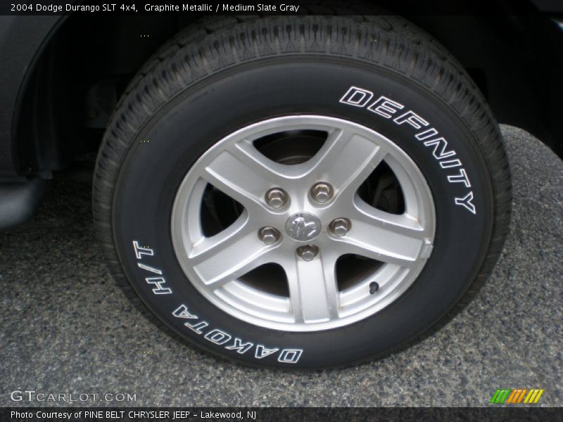 Graphite Metallic / Medium Slate Gray 2004 Dodge Durango SLT 4x4