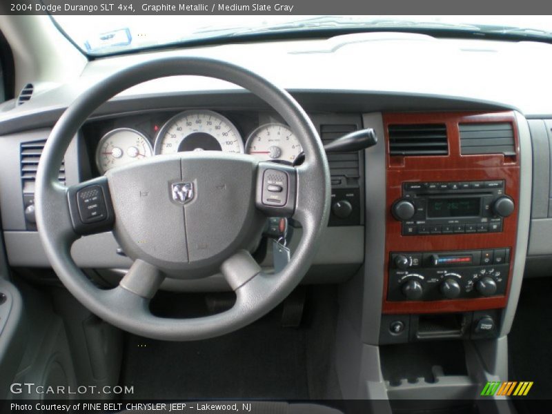 Graphite Metallic / Medium Slate Gray 2004 Dodge Durango SLT 4x4