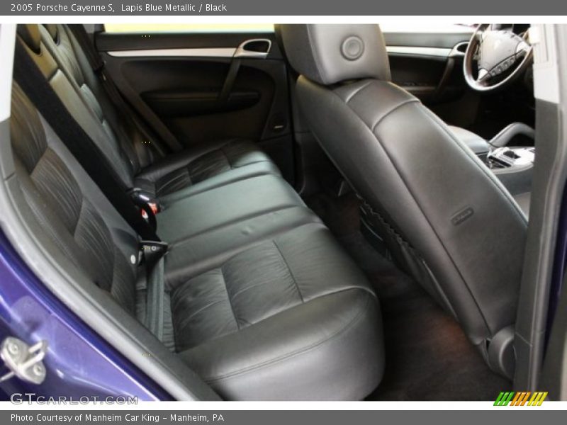 Lapis Blue Metallic / Black 2005 Porsche Cayenne S
