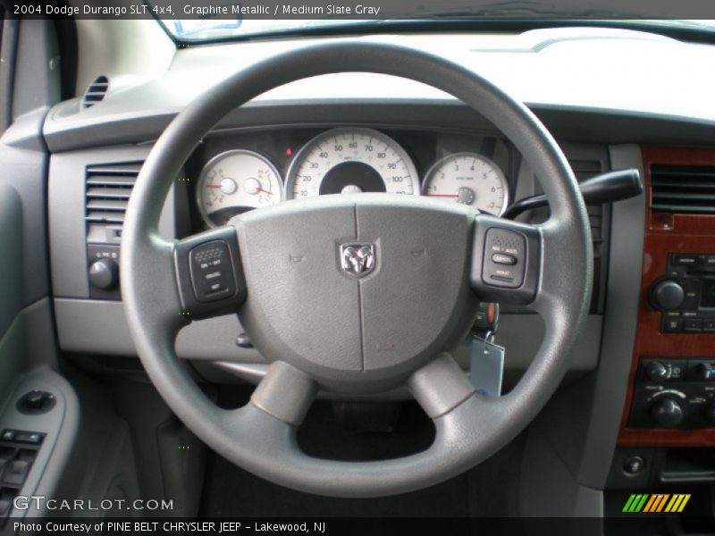 Graphite Metallic / Medium Slate Gray 2004 Dodge Durango SLT 4x4
