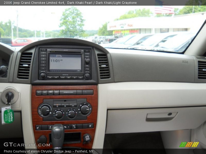 Dark Khaki Pearl / Dark Khaki/Light Graystone 2006 Jeep Grand Cherokee Limited 4x4