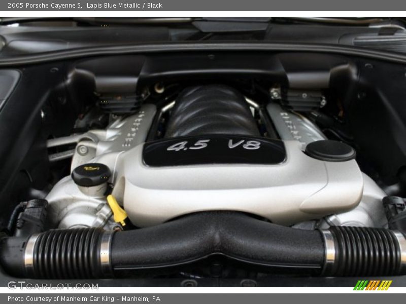 Lapis Blue Metallic / Black 2005 Porsche Cayenne S