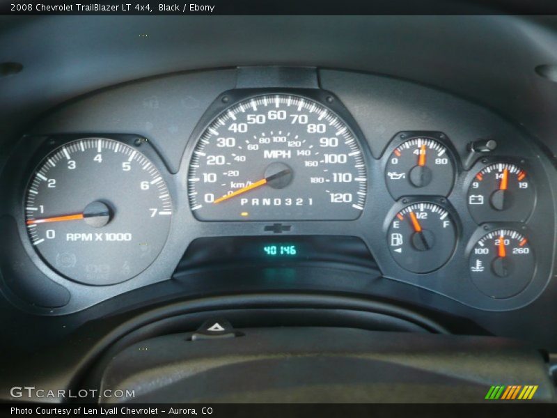 Black / Ebony 2008 Chevrolet TrailBlazer LT 4x4