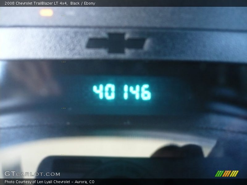Black / Ebony 2008 Chevrolet TrailBlazer LT 4x4