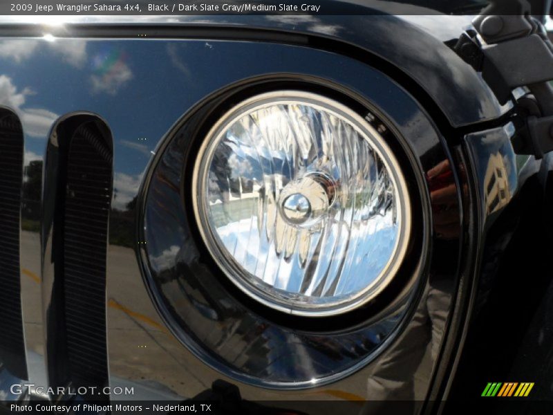 Black / Dark Slate Gray/Medium Slate Gray 2009 Jeep Wrangler Sahara 4x4