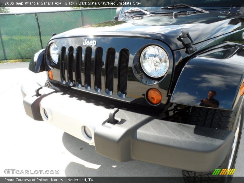 Black / Dark Slate Gray/Medium Slate Gray 2009 Jeep Wrangler Sahara 4x4