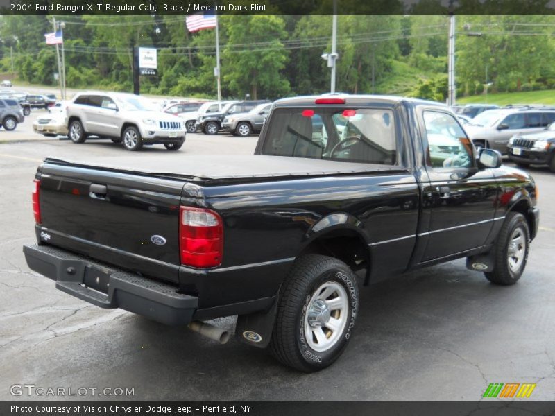 Black / Medium Dark Flint 2004 Ford Ranger XLT Regular Cab