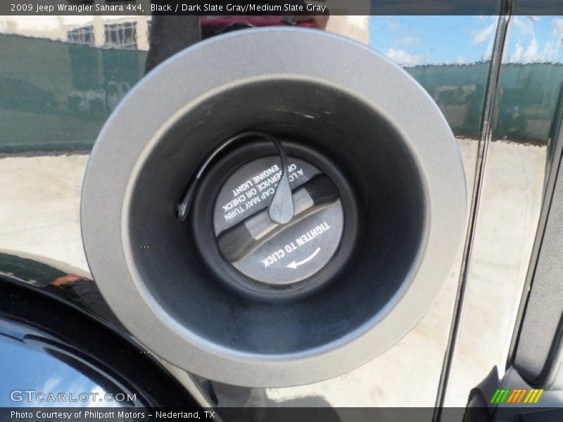 Black / Dark Slate Gray/Medium Slate Gray 2009 Jeep Wrangler Sahara 4x4
