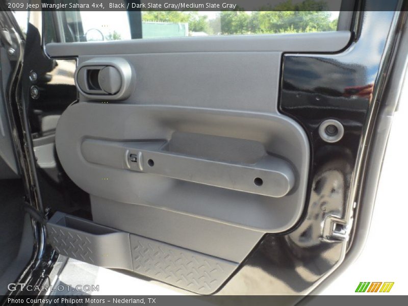 Black / Dark Slate Gray/Medium Slate Gray 2009 Jeep Wrangler Sahara 4x4